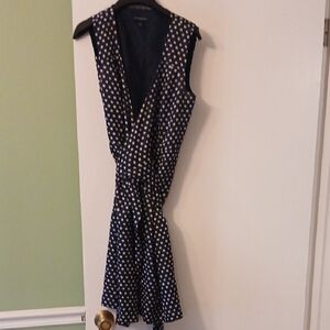 Banana Republic Polka Dot Sleeveless Dress